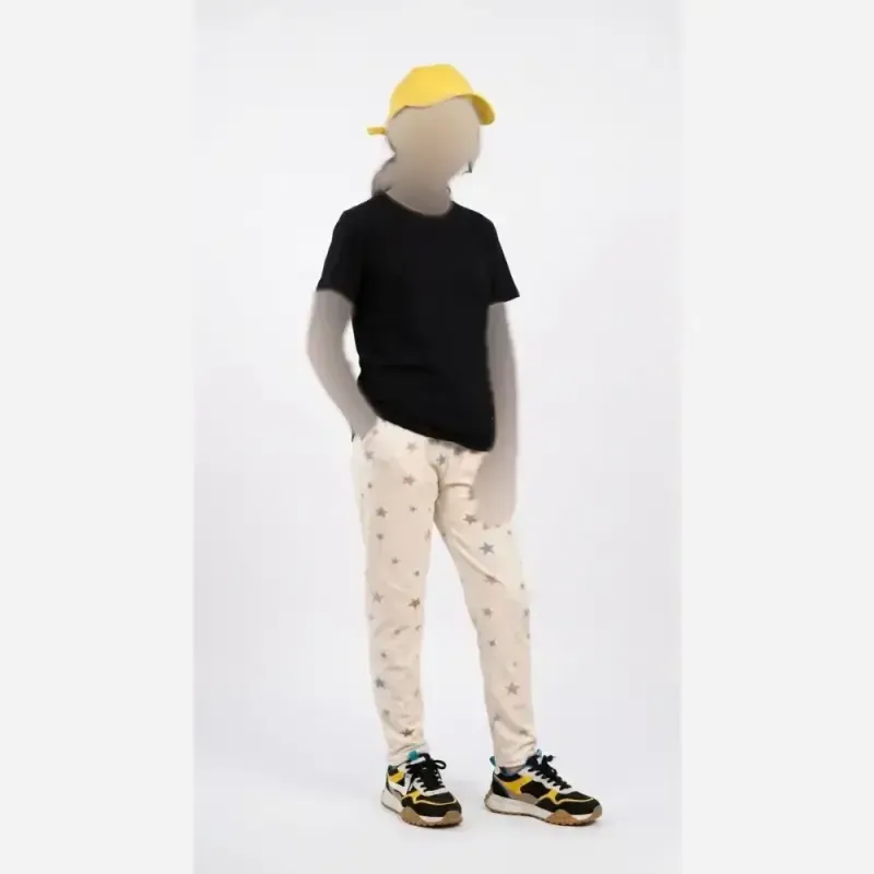 شلوار دخترانه مخمل وارداتی قد 90 مناسب تا سایز 42