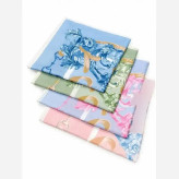 روسری حریر قواره 120 رنگی پاییزه