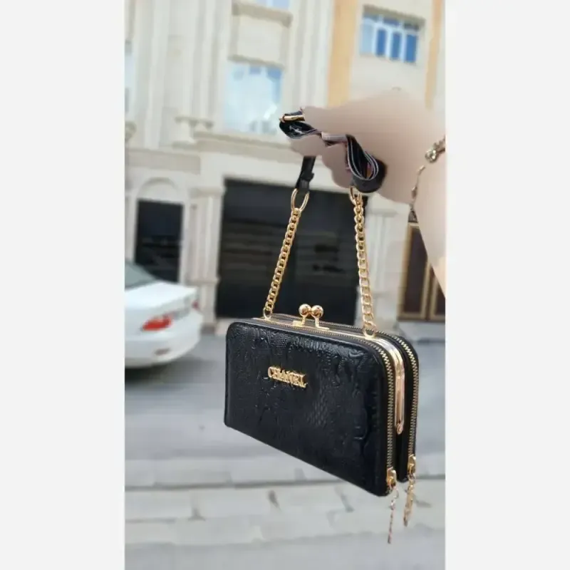 کیف مجلسی دهنه دار کیفیت درجه یک با متریال وارداتی رنگ ثابت