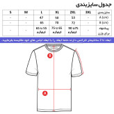 تی شرت آستین کوتاه مردانه طرح بارسلونا رنگ مشکی