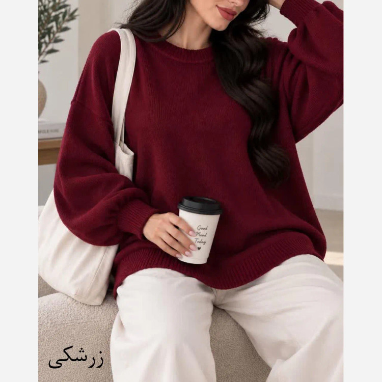 بلوز بافت زنانه نخ ترک ساده لش ضد حساسیت سایز 36 تا 50
