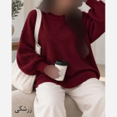 بلوز بافت زنانه نخ ترک ساده لش ضد حساسیت سایز 36 تا 50