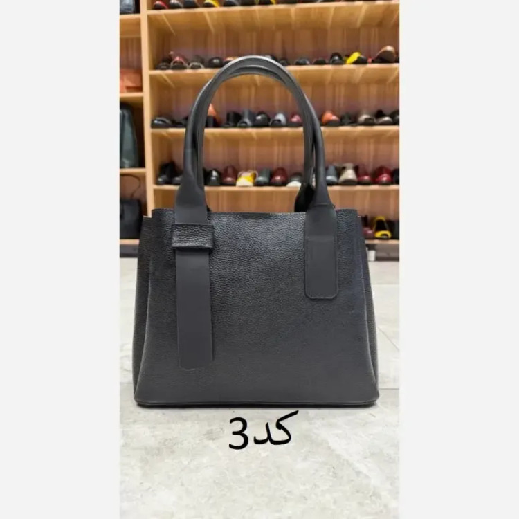 کیف آلاله چرم طبیعی گاوی ابعاد 30 در 23 سانتی متر
