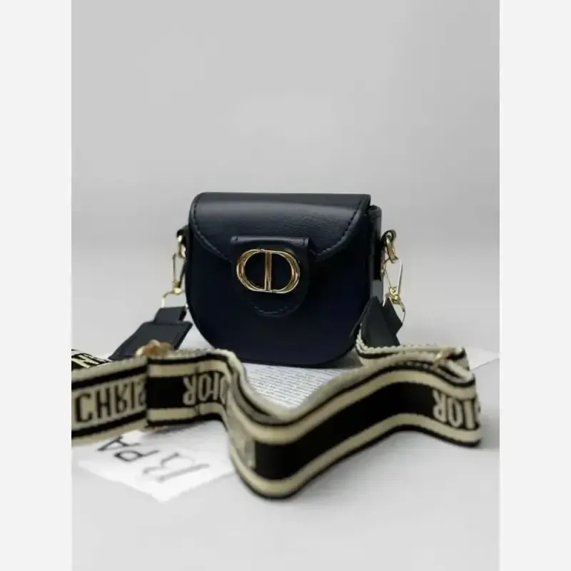 مینی بگ فانتزی بند دوشی نواری پهن رنگبندی سایز 10-12