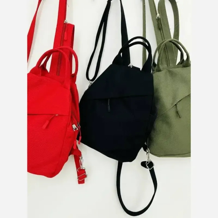 کوله پشتی کتان هپکو جنس وارداتی ضخیم جادار رنگ بندی متنوع
