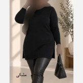 تونیک بافت زنانه نخ ترک ضد حساسیت سایز 38 تا 48